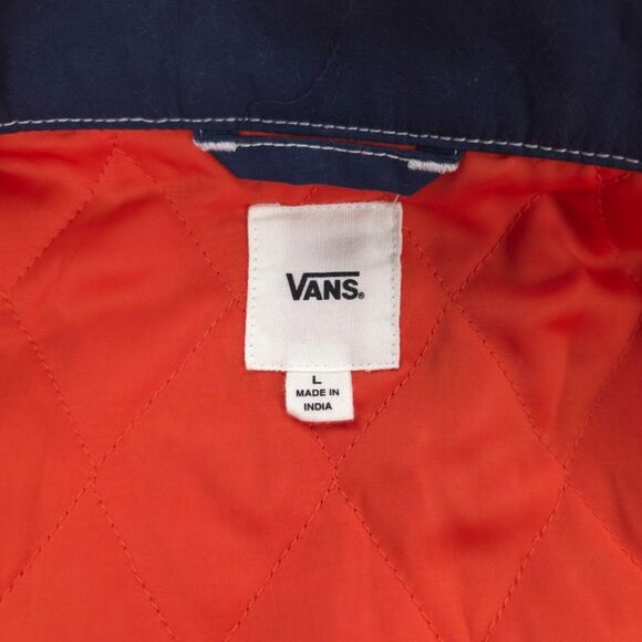 NWT Vans Pro Stitched Workwear Chore Jacket Streetwear Grunge 90s Y2k Urban Navy - Picture 7 of 8